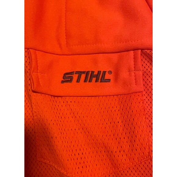 Stihl Men's Protective Padded Chainsaw Long Sleeve Work Shirt Large Made in USA - Picture 4 of 5
